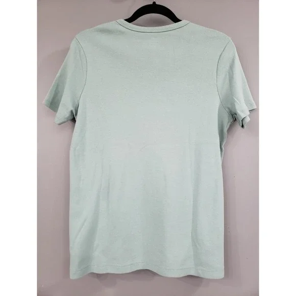 NEW MEDIUM Pendleton Women's 100% COTTON Short Sleeve Tshirt Classic Basic Solid - Picture 4 of 5